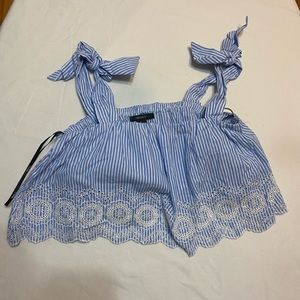 Forever 21 Floral Crop Top